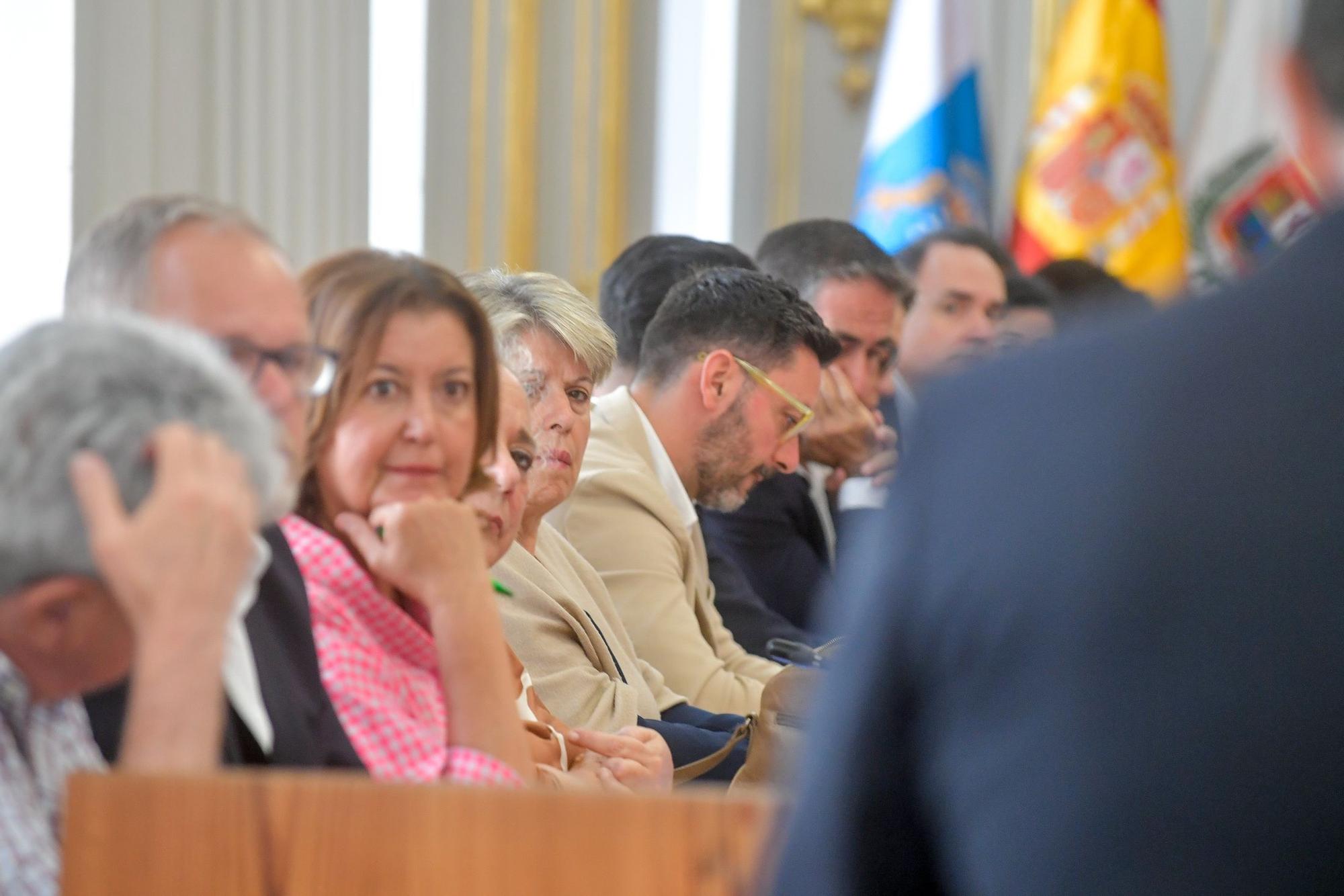 Último pleno del mandato 2019-2023 en el Ayuntamiento de Las Palmas de Gran Canaria