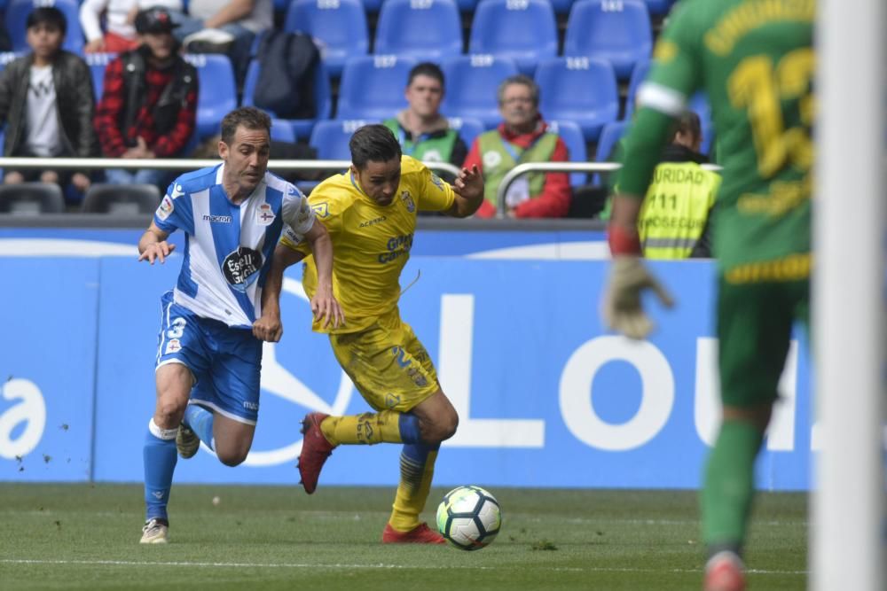 El Dépor empata ante Las Palmas en Riazor