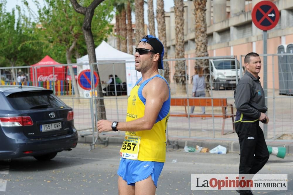 Media Maratón de Murcia: llegada (1ª parte)