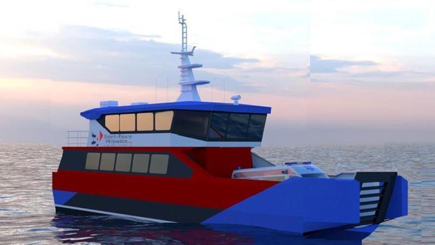 Aister construirá un catamarán de 4,3 millones de euros para el último vestigio francés en Norteamérica: Saint-Pierre et Miquelon