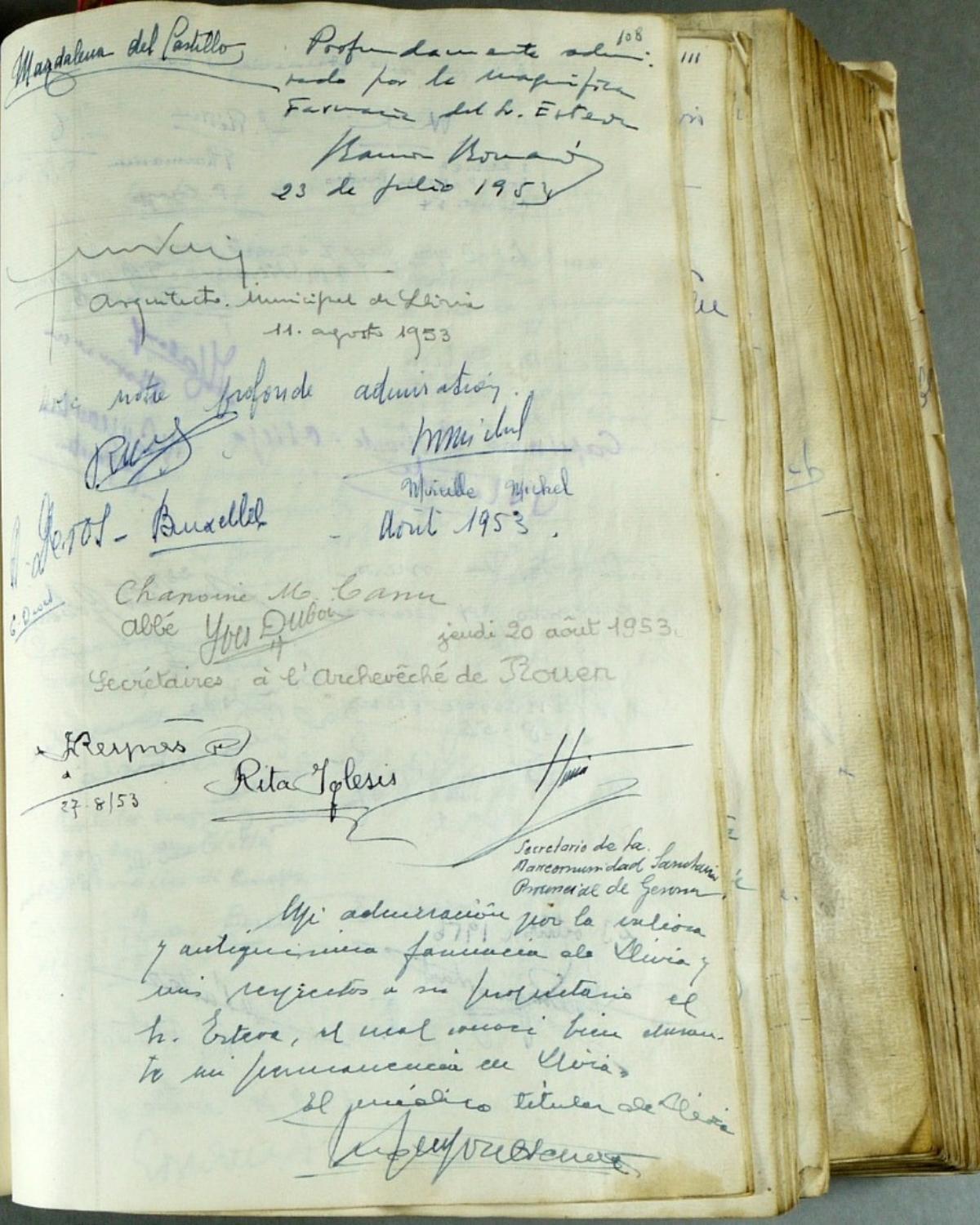 El Llibre d'Honor de la Farmàcia Esteva