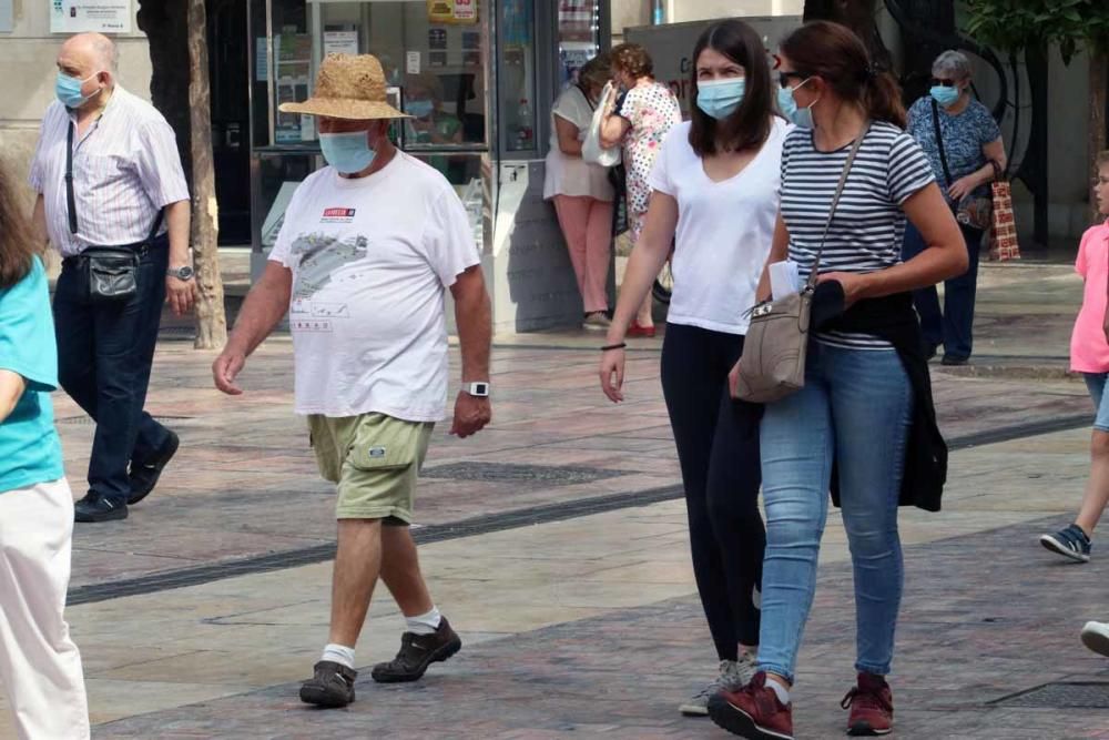 El calor se deja notar con fuerza en Málaga