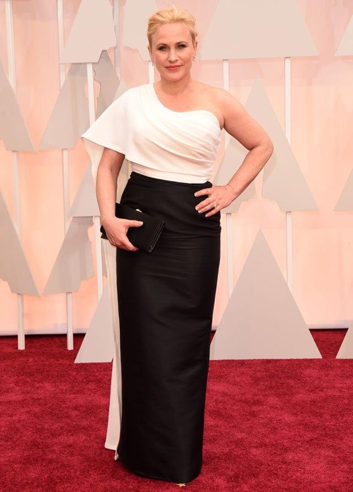 Patricia Arquette en la alfombra roja de los Oscar 2015