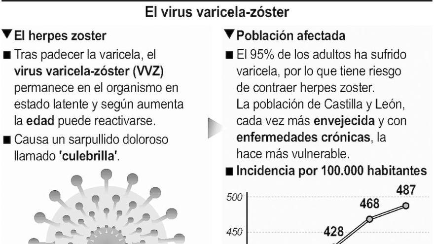 4.956 zamoranos, llamados a vacunarse contra el herpes zóster