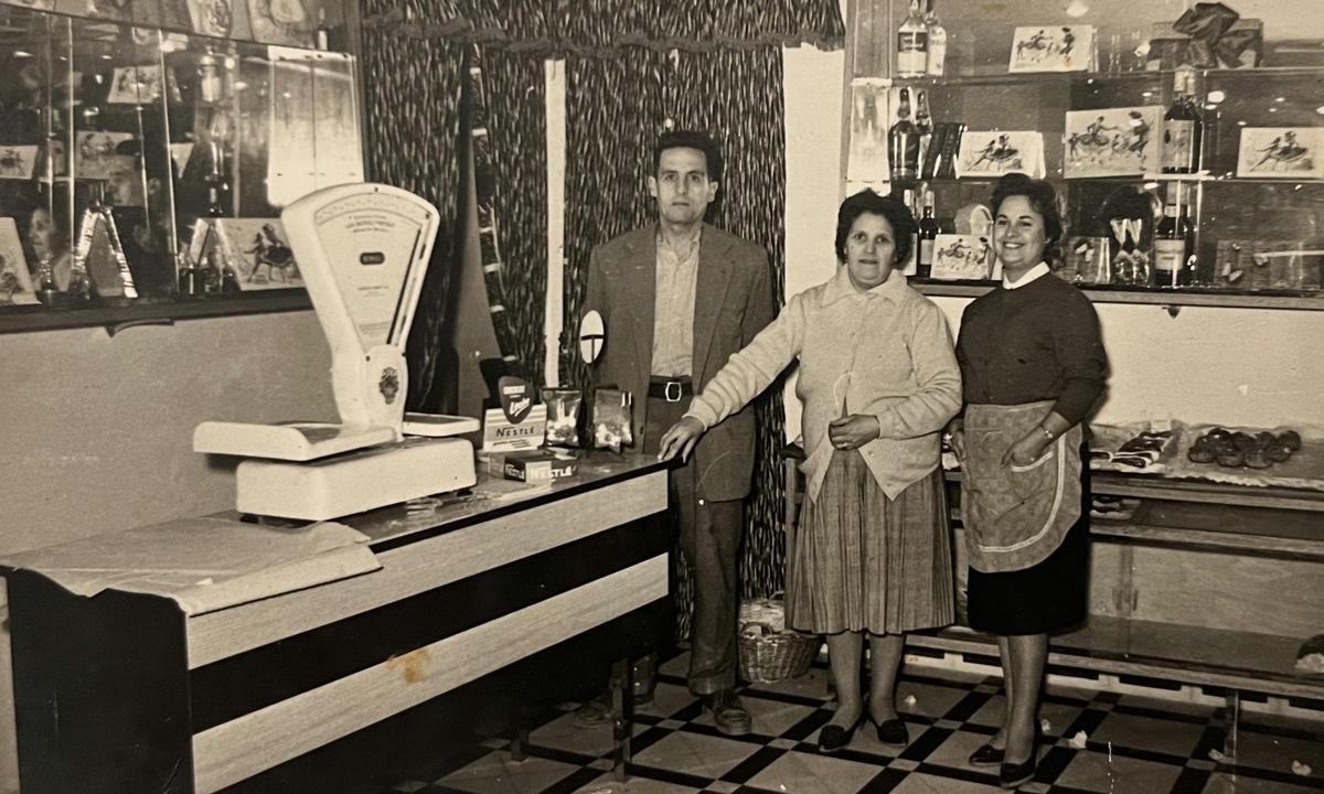 Una imagen histórica de Can Lliro cuando era un horno.