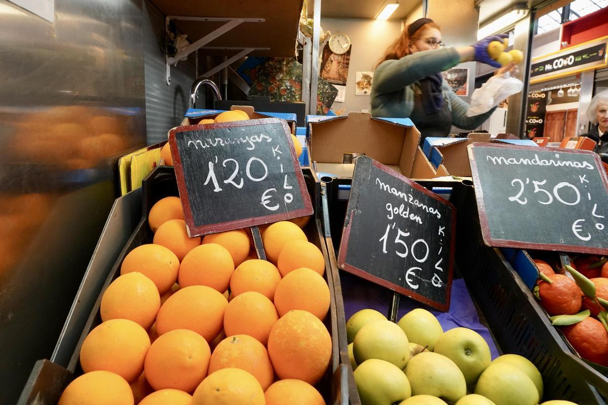 El kilo de mandarinas ronda los 2,50 euros