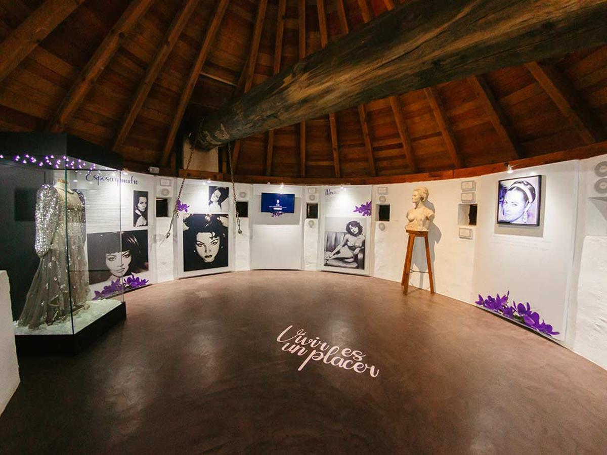 Museo de Sara Montiel en un molino en Campo de Criptana, en Ciudad Real