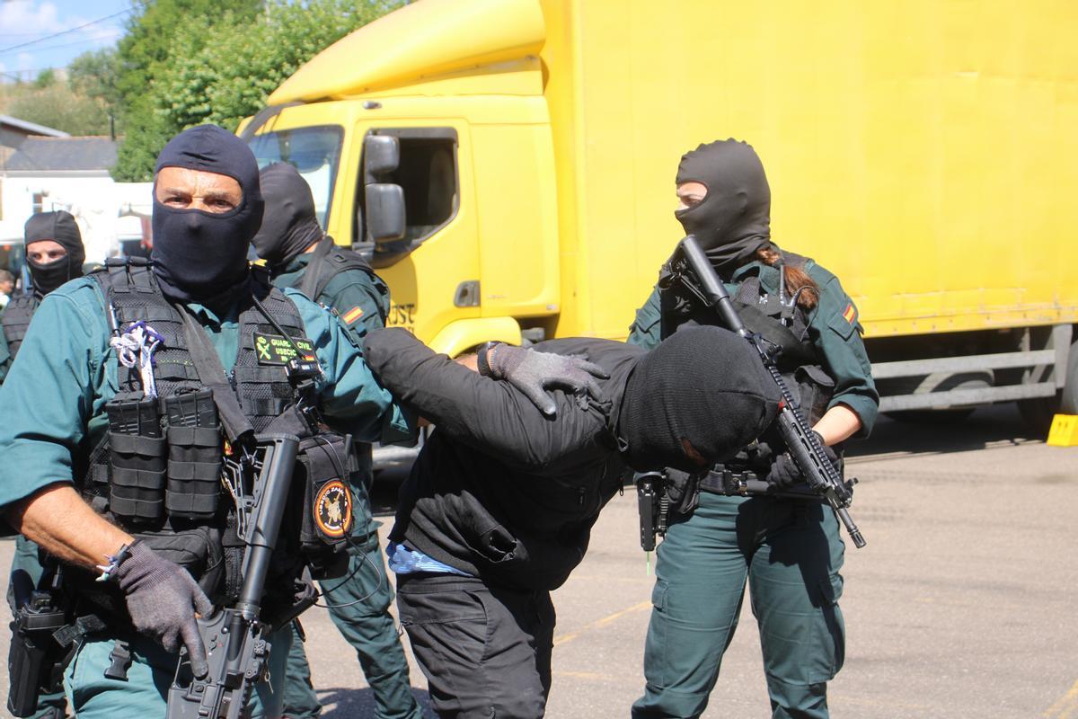 GALERÍA | Simulacro de atentado terrorista en El Puente de Sanabria