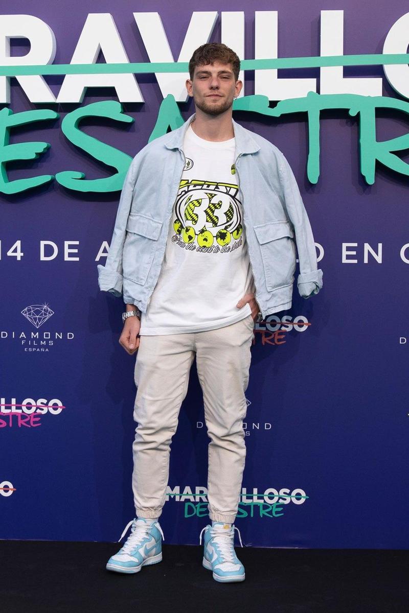 Nacho de Borbón en el estreno de 'Maravilloso Desastre'