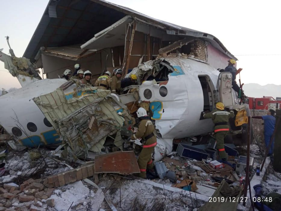 Almenys 12 morts en un accident aeri al Kazakhstan