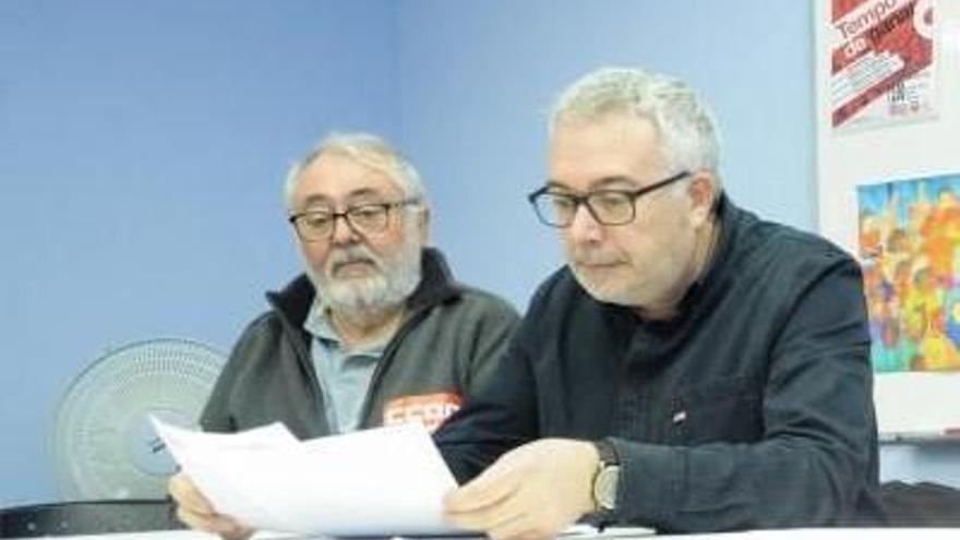 La gestora de la unión comarcal de Comisiones Obreras fija para el 27 de julio el congreso extraordinario en Vilagarcía