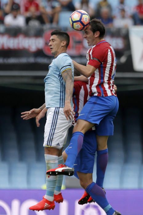 Las mejores fotografías del encuentro en Balaídos entre el Celta y el Atlético de Madrid