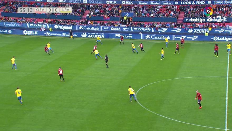 LaLiga 123: Els gols d&#039;Osasuna - Las Palmas (2-0)