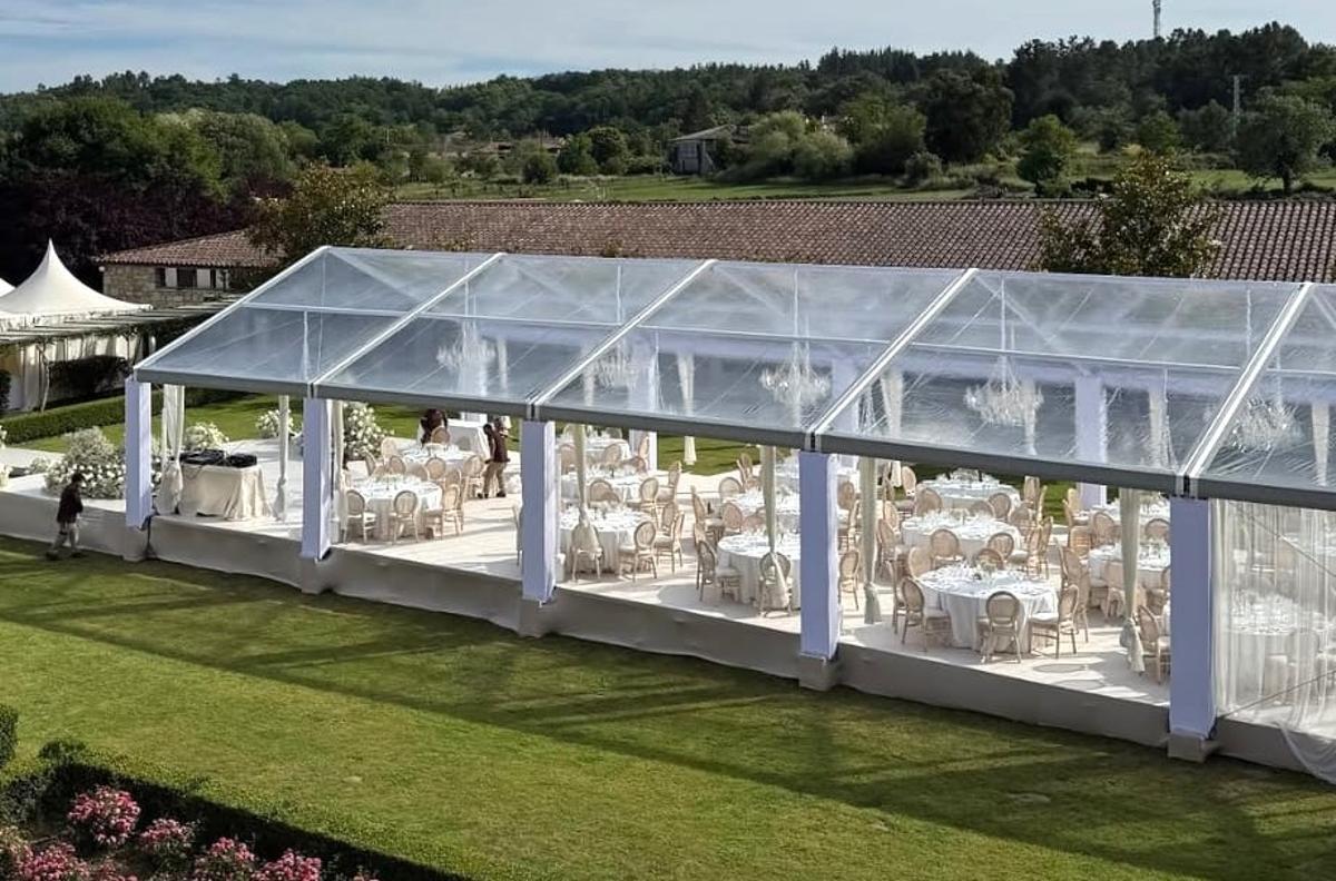 Las instantáneas de los novios y los invitados a la boda del excéltico Gabri Veiga