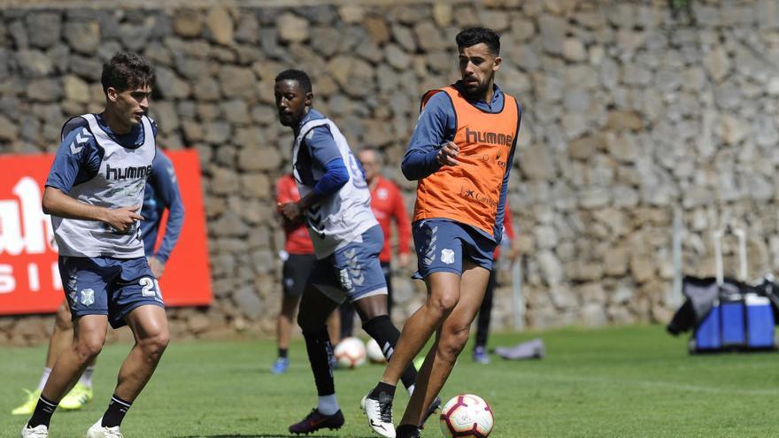 Alberto, en un entrenamiento anterior en El Mundialito.