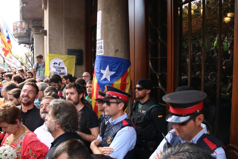 La reacció popular a l'atac de la Guàrdia Civil