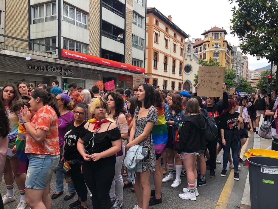 Oviedo sale a la calle para celebrar la fiesta del Día del Orgullo LGTB