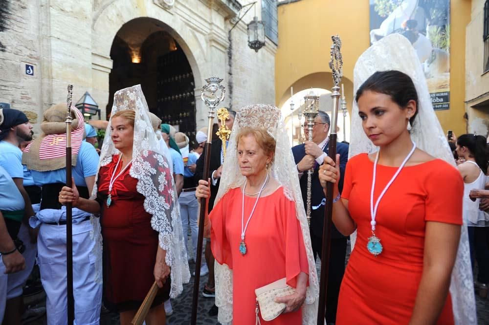 La Virgen de Acá vuelve a las calles del Alcázar Viejo