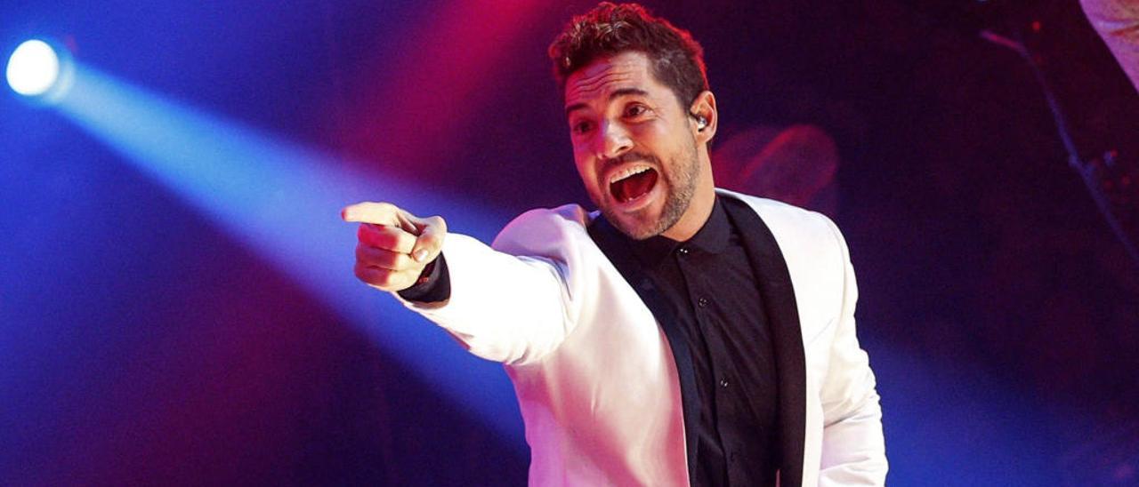 Bisbal, durante uno de los conciertos de su última gira.