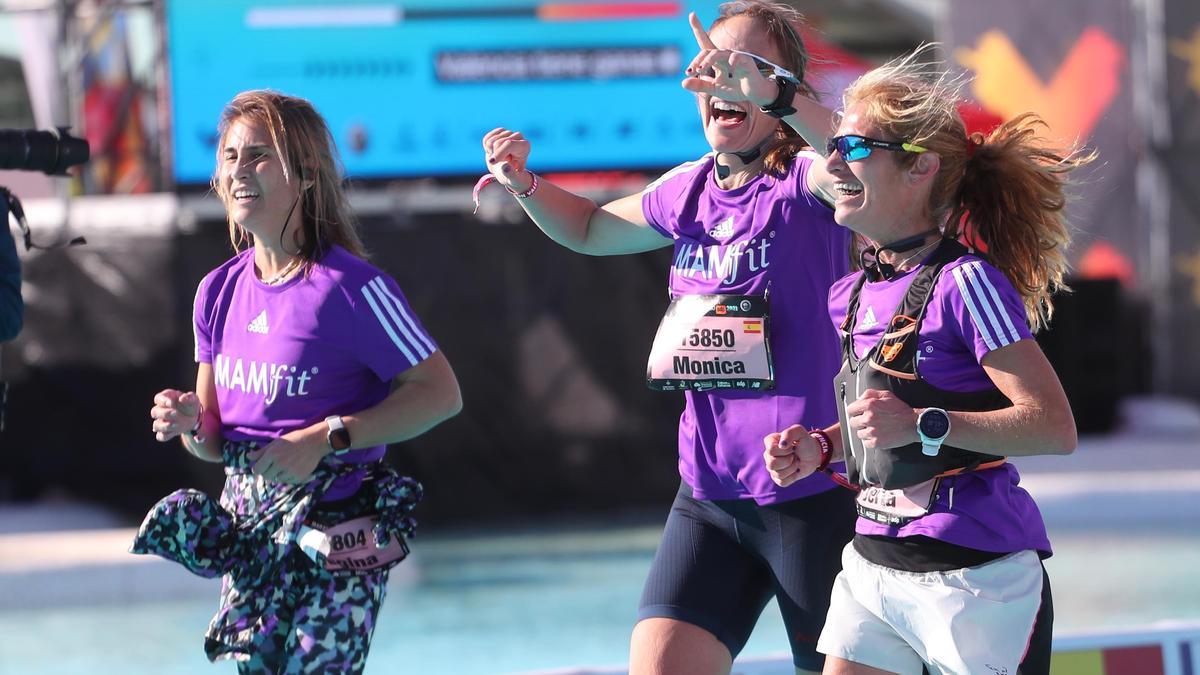 ¡Busca tu foto! Llegada del Maratón Valencia 2021