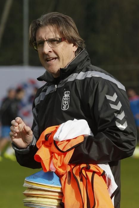 Entrenamiento del Real Oviedo