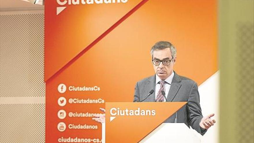 Cs pedirá elecciones en Murcia si el PP no cambia de presidente