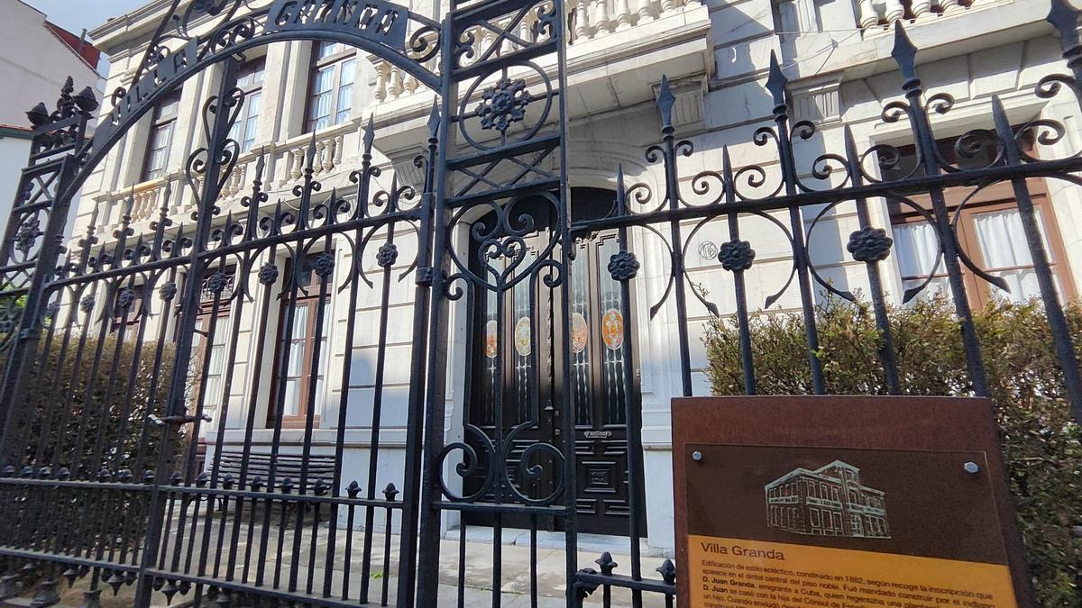 Exterior de la casa.