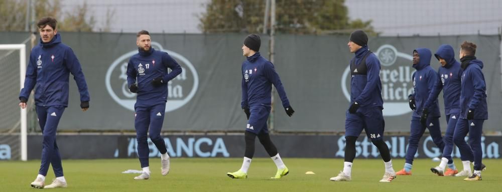 Entrenamiento del Celta