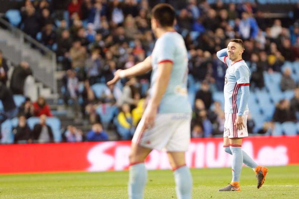 Las mejores fotos del empate entre el Celta y el Espanyol en la jornada 23 en Balaídos.