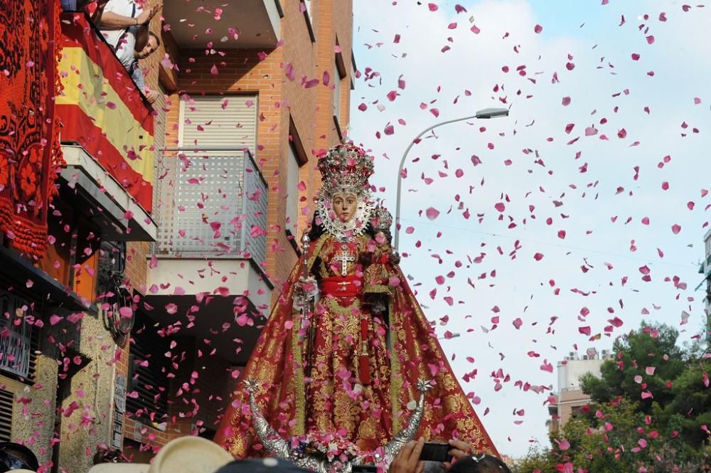 Romería de la Virgen de la Fuensanta: Paso por Flo