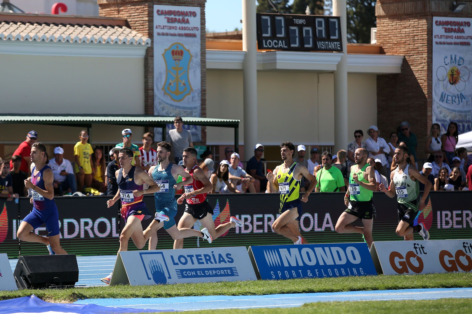 El campeonato nacional de atletismo de Nerja, en imágenes