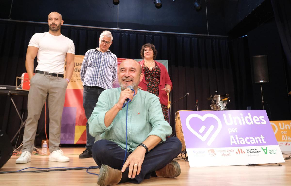 Unidas por Alicante cierra la campaña con la mirada puesta en conseguir el tercer concejal