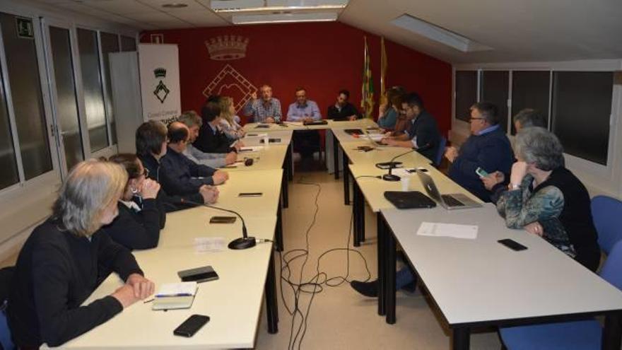 Ple d&#039;anit al Consell Comarcal del Berguedà