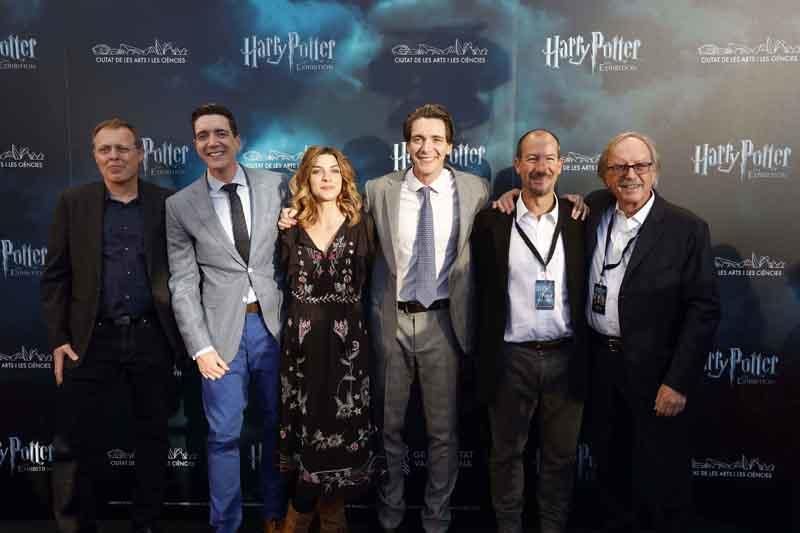 Photocall de la inauguración de la exposición de Harry Potter en València