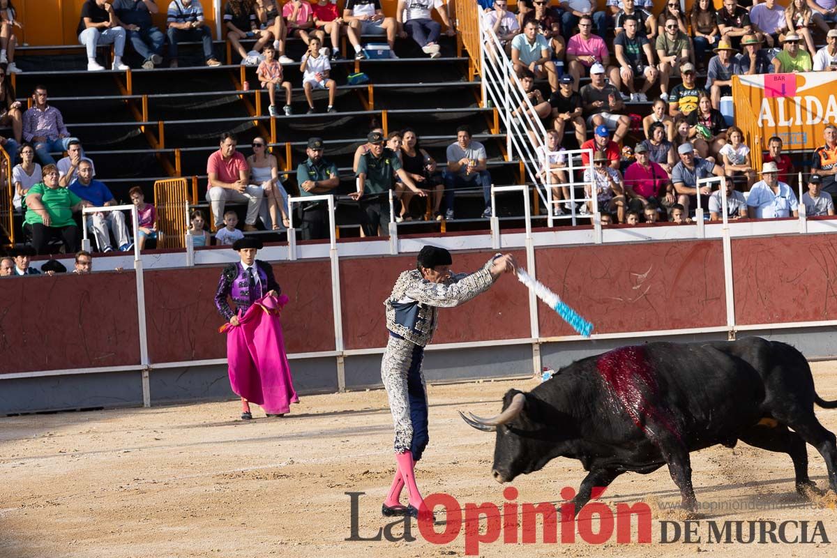 Tercera novillada Feria Taurina del Arroz en Calasparra (Gómez Valenzuela, Joao D’Alva yMiguel Serrano)