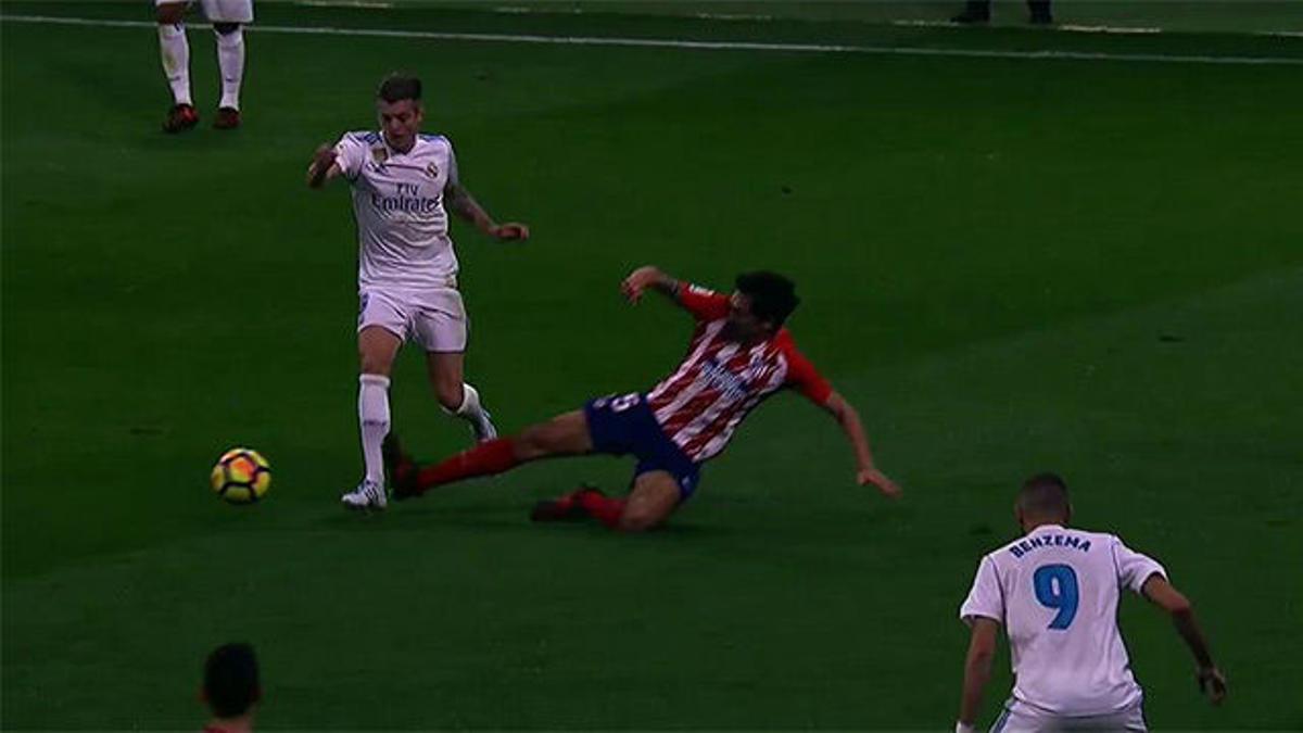 LALIGA | Atlético Madrid - Real Madrid (0-0): Savic se jugó la roja