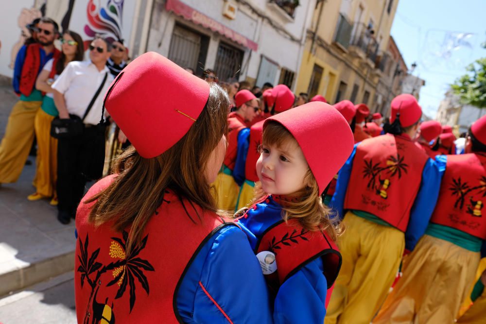 Traslado del santo en los Moros y Cristianos de Elda