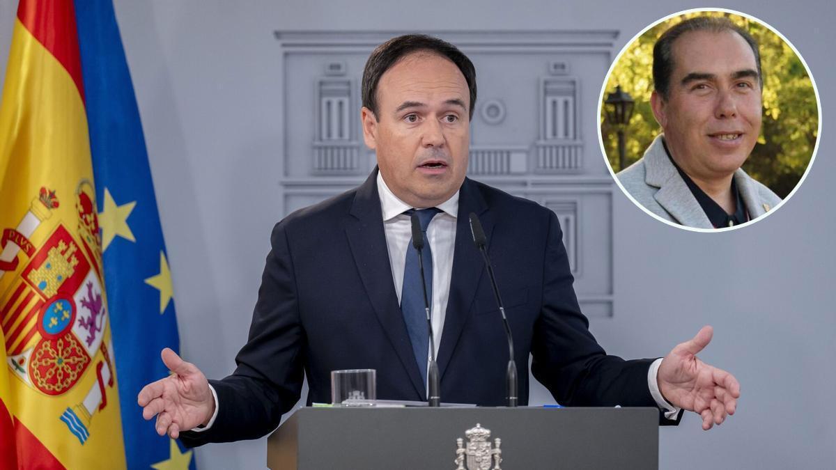 El president de la Generalitat, Juanfran Pérez Llorca y el alcalde de Jérica, Jorge Peiró.