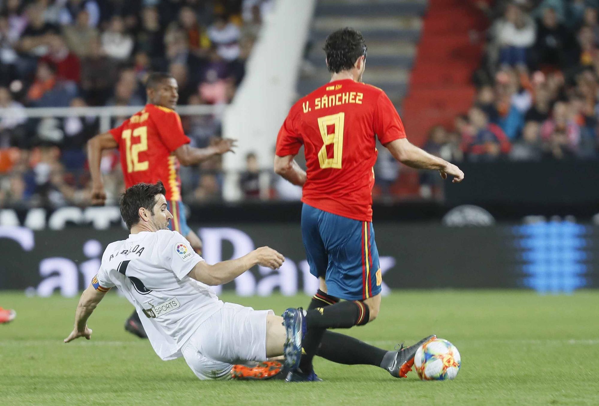 Tres años del partido de Leyendas del Valencia CF