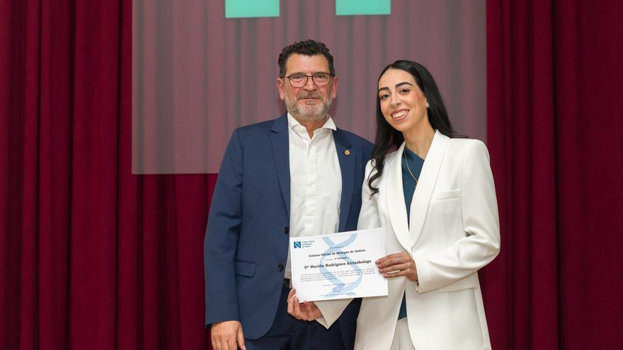 A santiaguesa Mariña Rodríguez Arrizabalaga gaña o primeiro premio ao mellor TFG