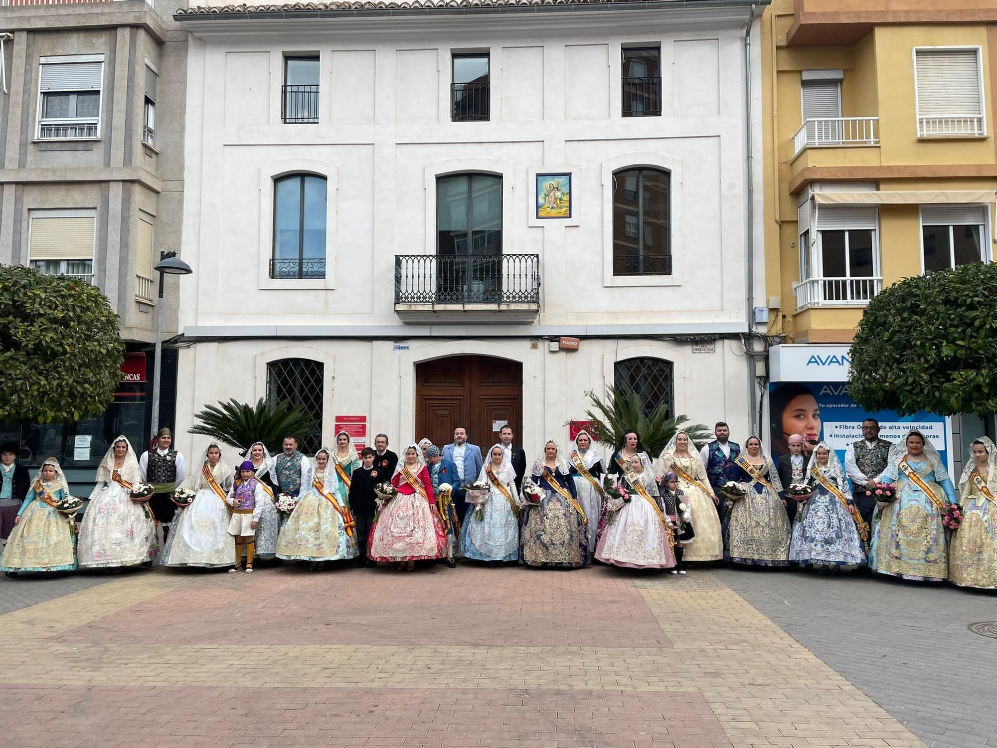 Visita de la "Peregrina" a Silla