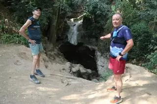 Los Baños de Popea, secos pese a las lluvias