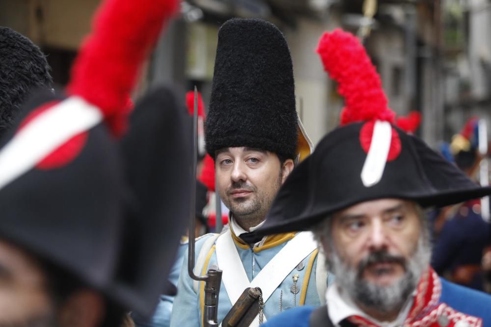 La pluja aigualeix la representació dels setges napoleònics a Girona