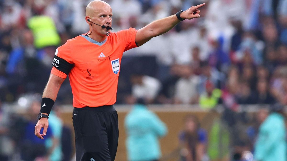 Szymon Marciniak, árbitro encargado de dirigir la final del Mundial 2022.