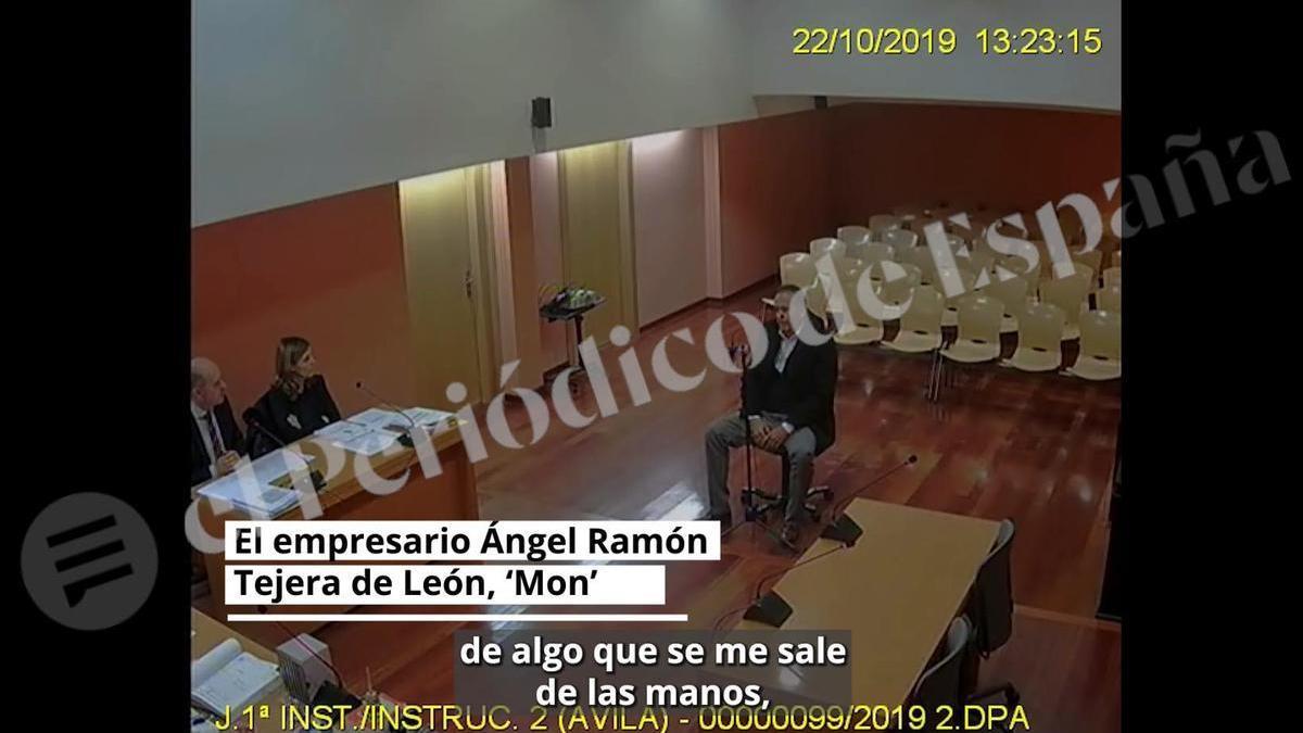 Declaración de Ángel Ramón Tejera de León 'Mon': Hace cuatro años era Ángel y ahora soy el apestado Ángel.