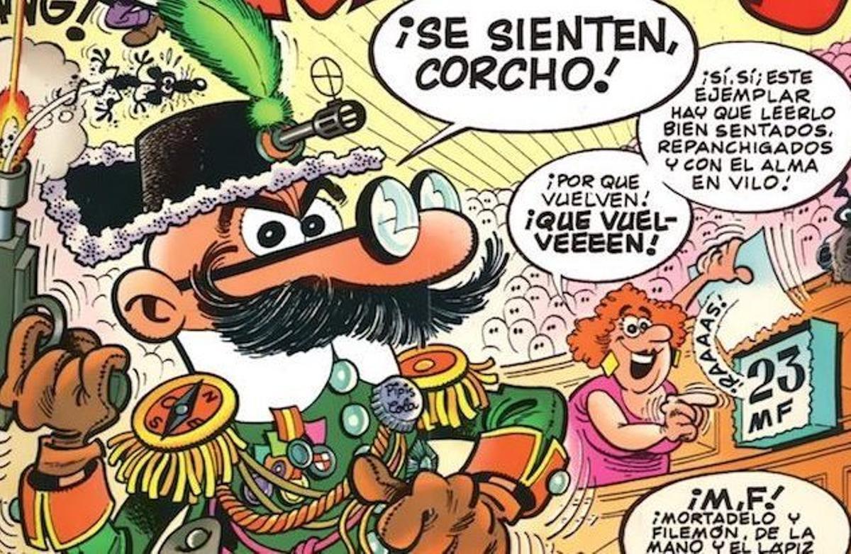Mortadelo y Filemón en el 23-F.