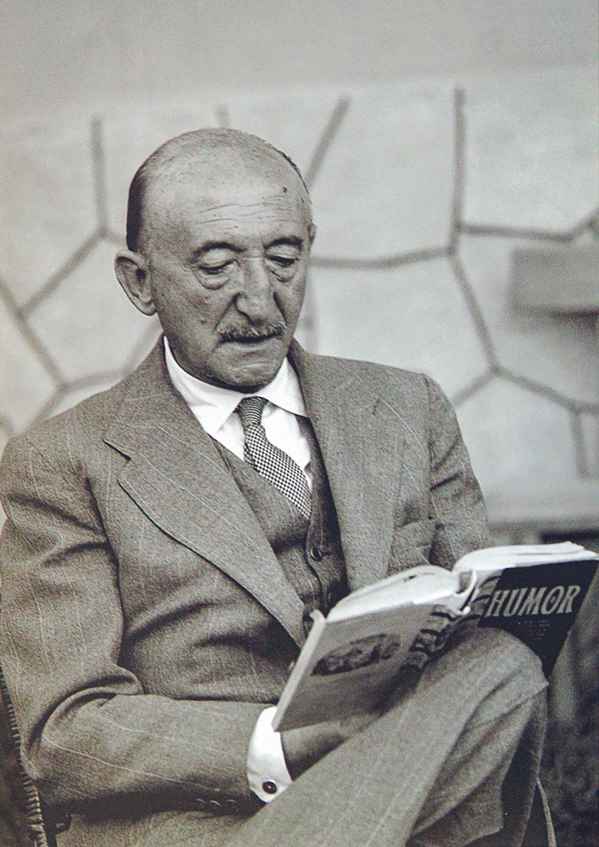 El escritor Wenceslao Fernández Flórez.