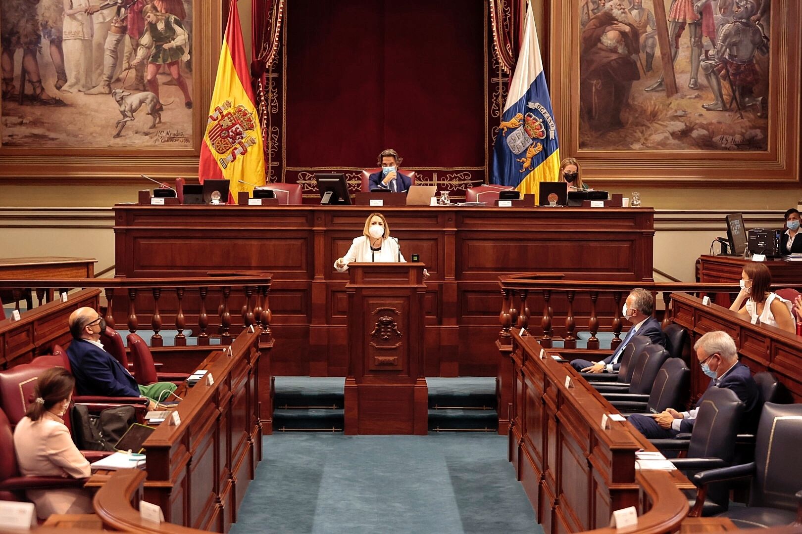 Pleno del Parlamento de Canarias