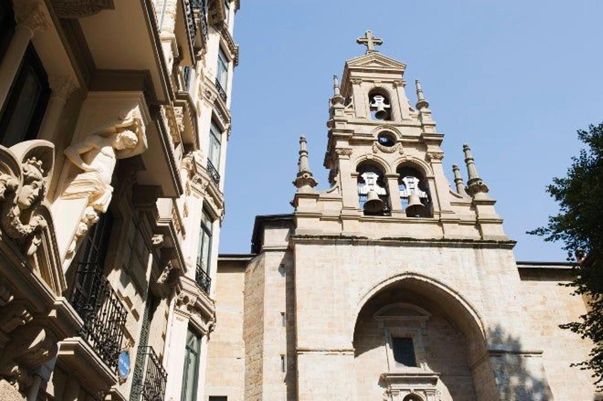 Iglesia de San Vicente en Bilbao.