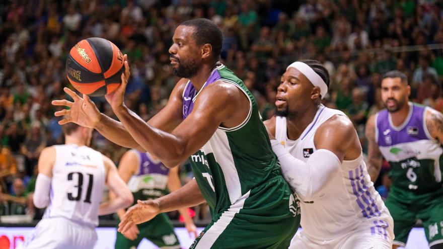 El Unicaja - Real Madrid de la Liga Endesa, en imágenes